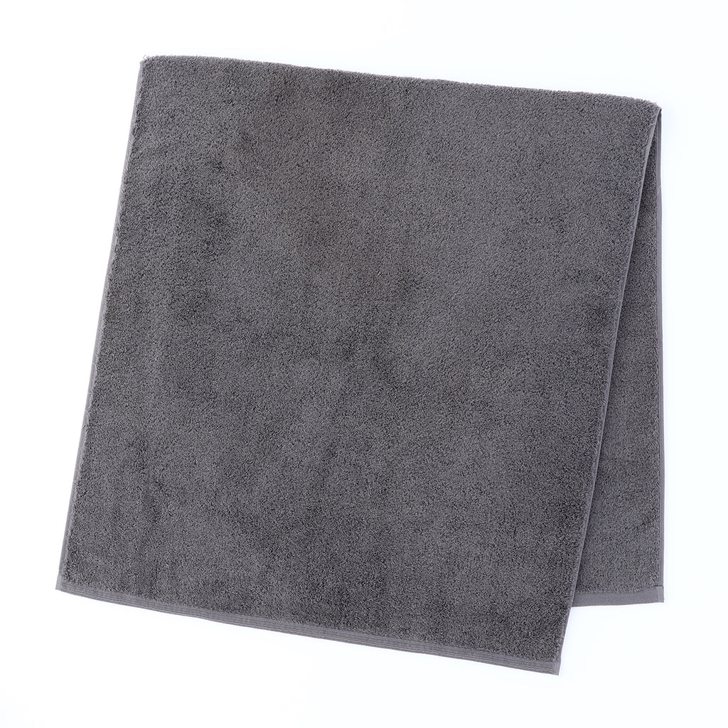 Organic Cotton bath towel in Grey