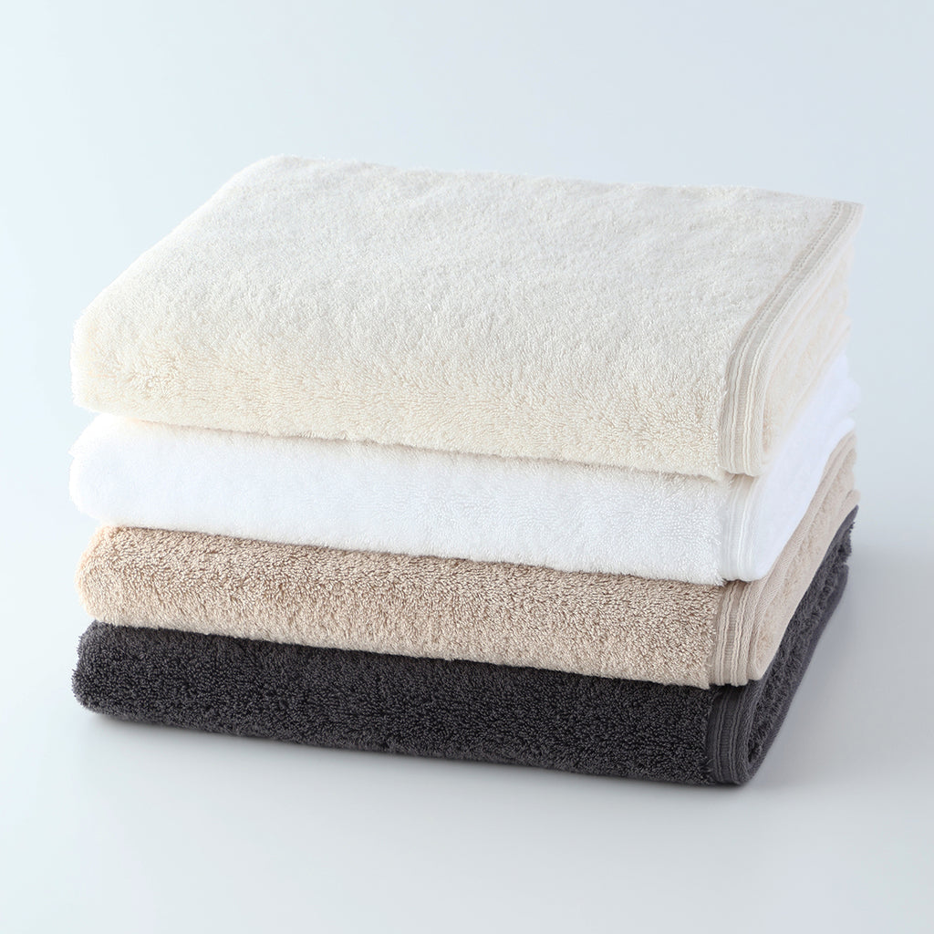 Organic Cotton bath towel in Grey