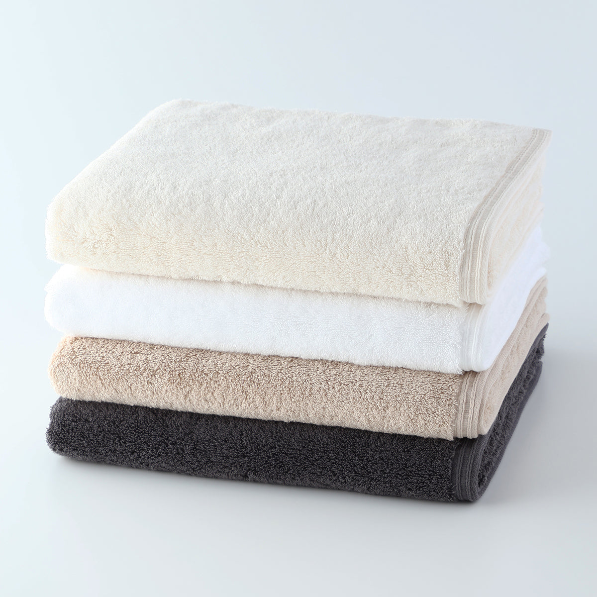 Organic Cotton bath towel in Grey