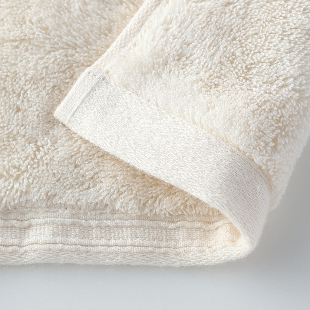 Organic Cotton bath towel in Ivory