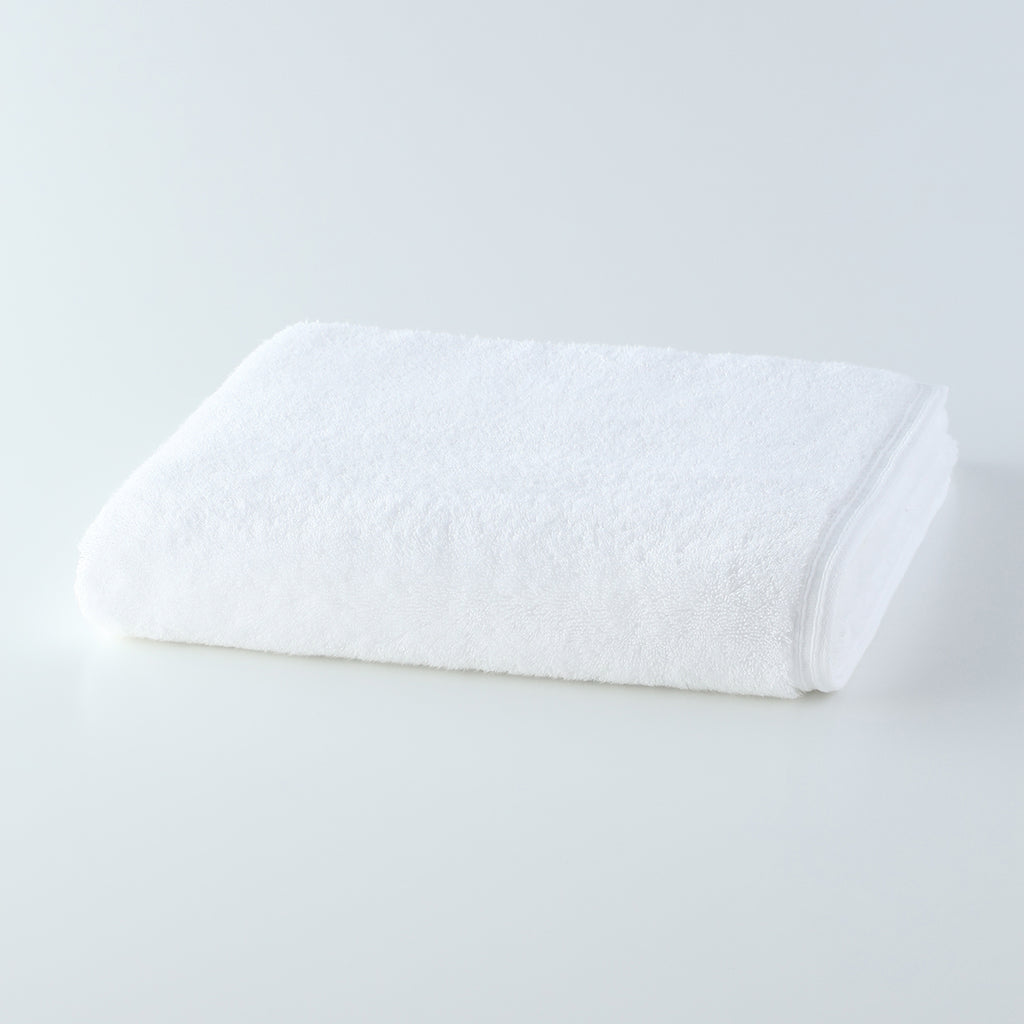 Organic Cotton bath towel in White