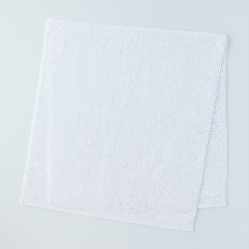 Organic Cotton bath towel in White