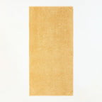 Plant-dyed Organic Pile bath towel in Yellow