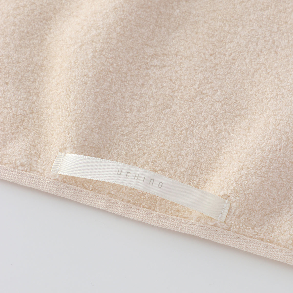 Beauty Skincare long facial towel in Beige Ochre