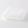 Beauty Skincare long facial towel in Milk White