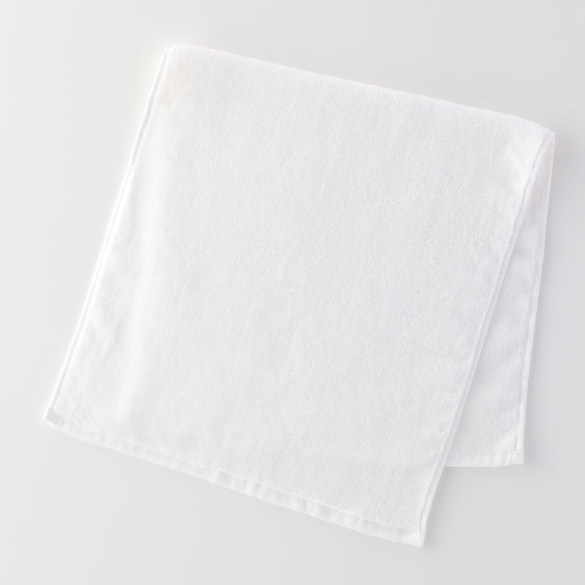 Beauty Skincare long facial towel in Milk White