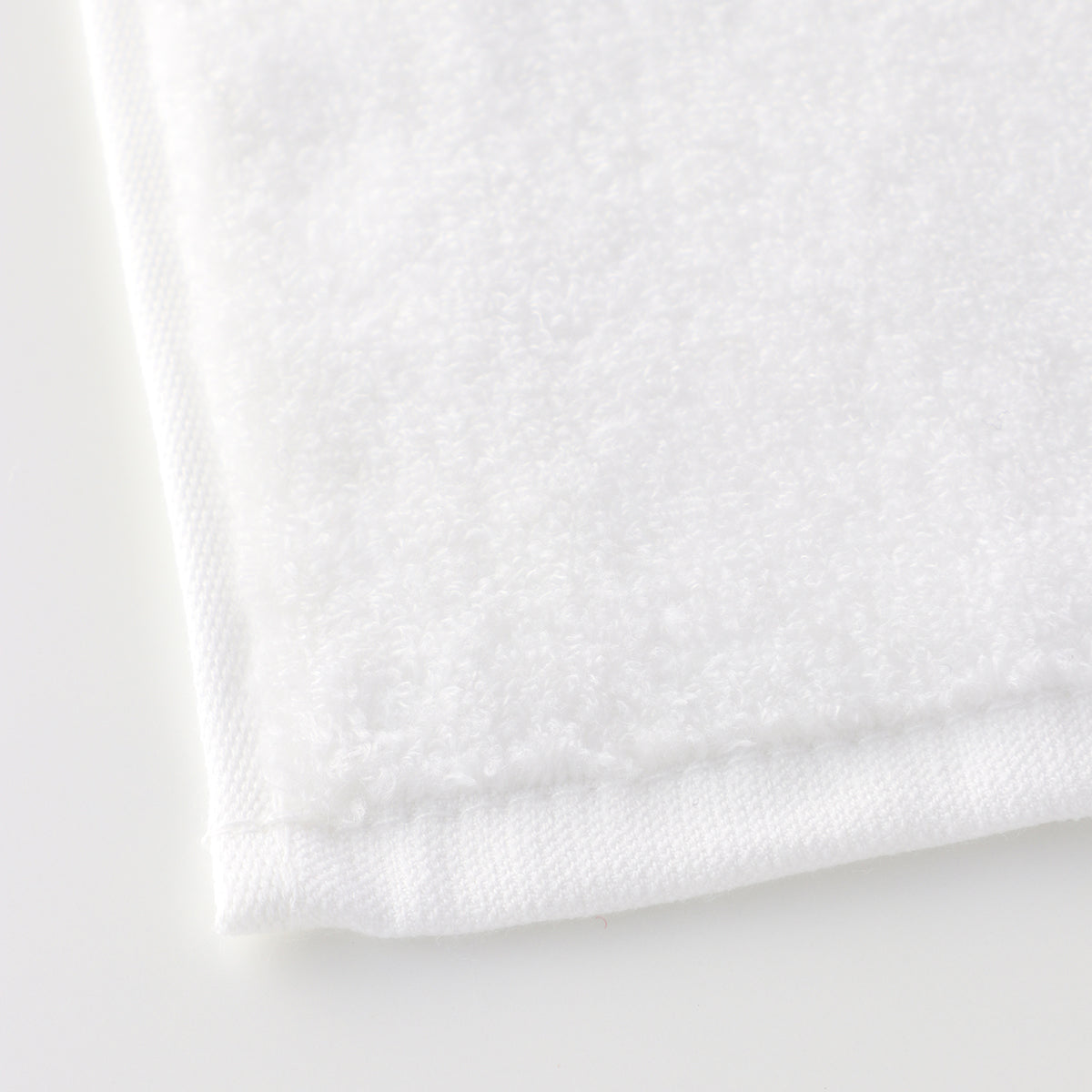 Beauty Skincare long facial towel in Milk White