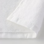 Beauty Skincare long facial towel in Milk White