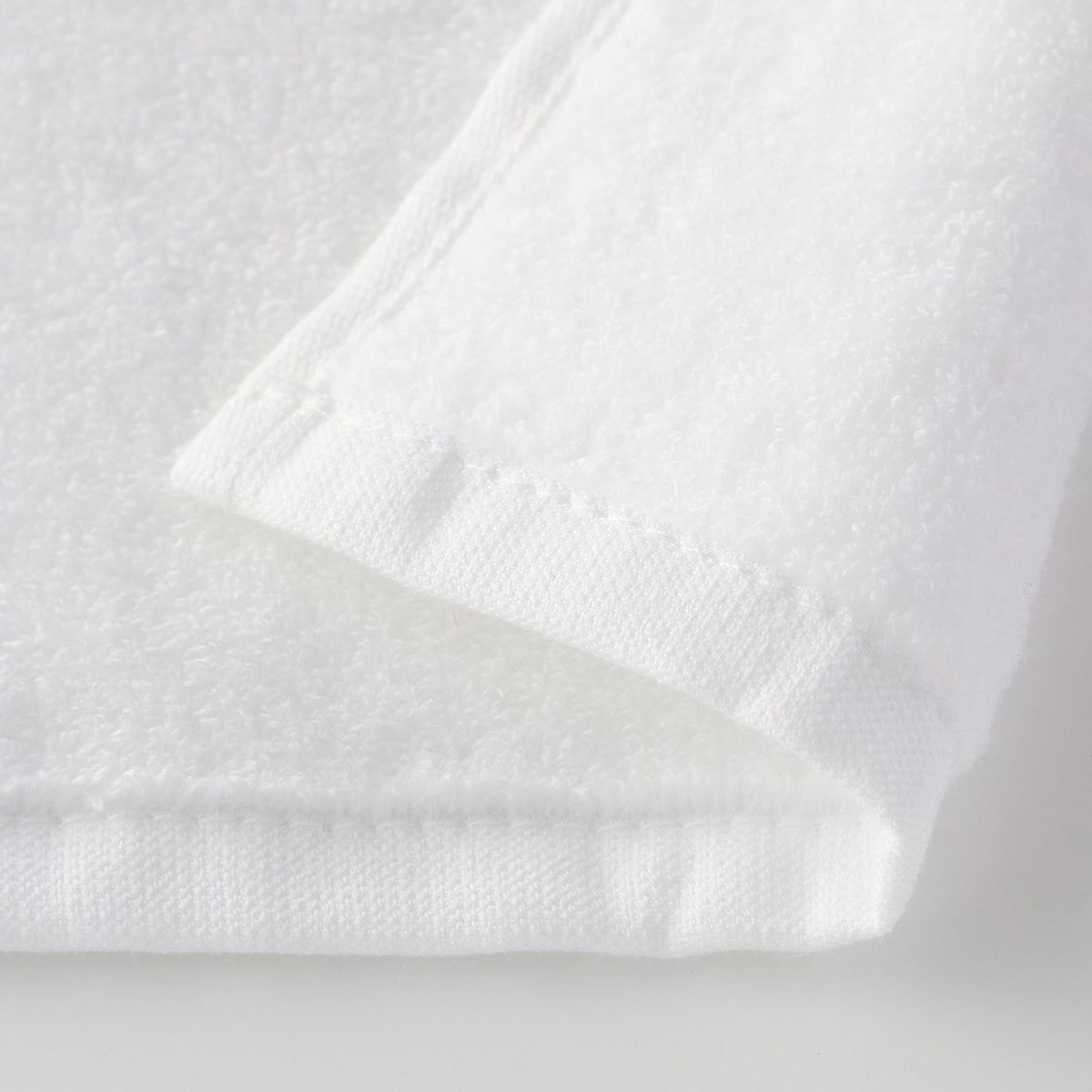 Beauty Skincare long facial towel in Milk White