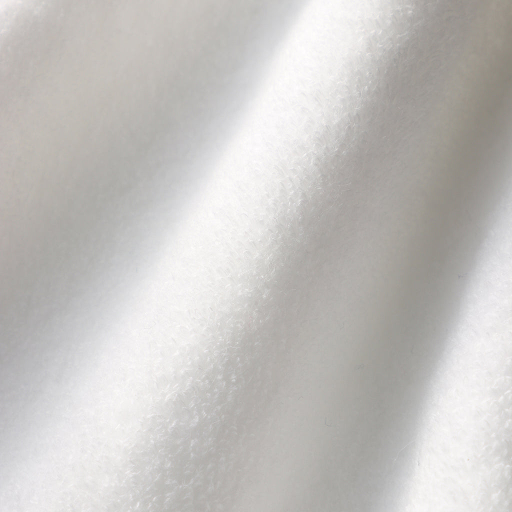 Beauty Skincare long facial towel in Milk White