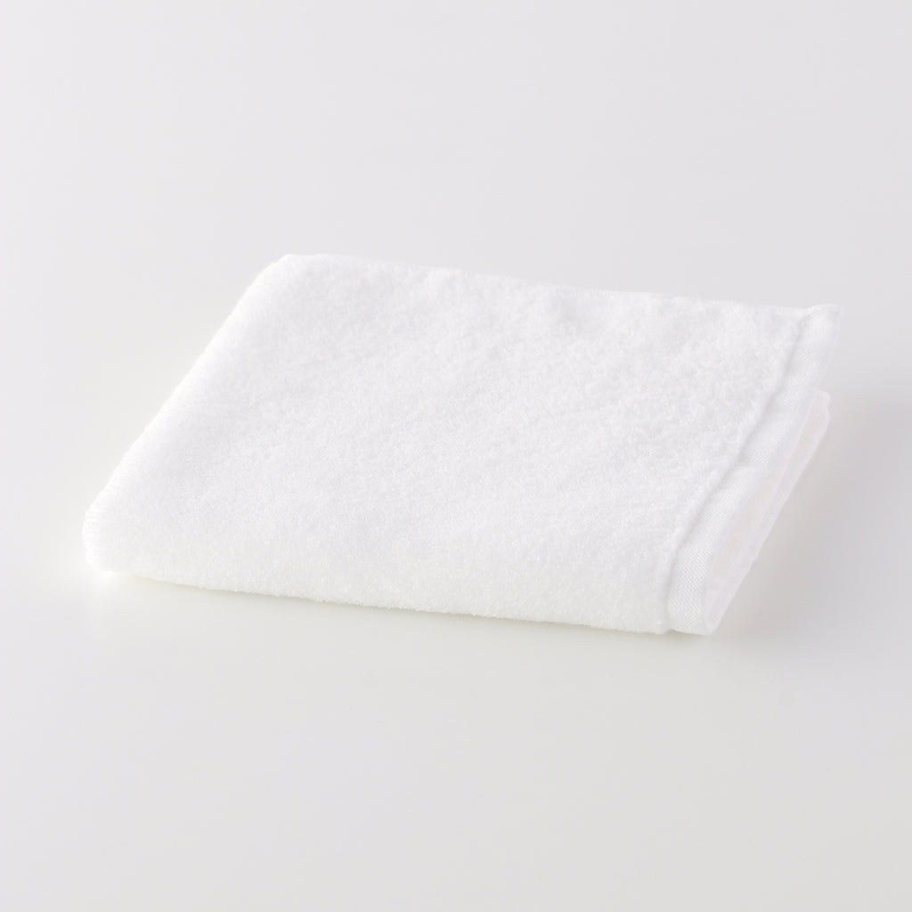 Beauty Skincare facial towel in Milk White