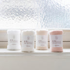 Beauty Skincare facial towel in Milk White