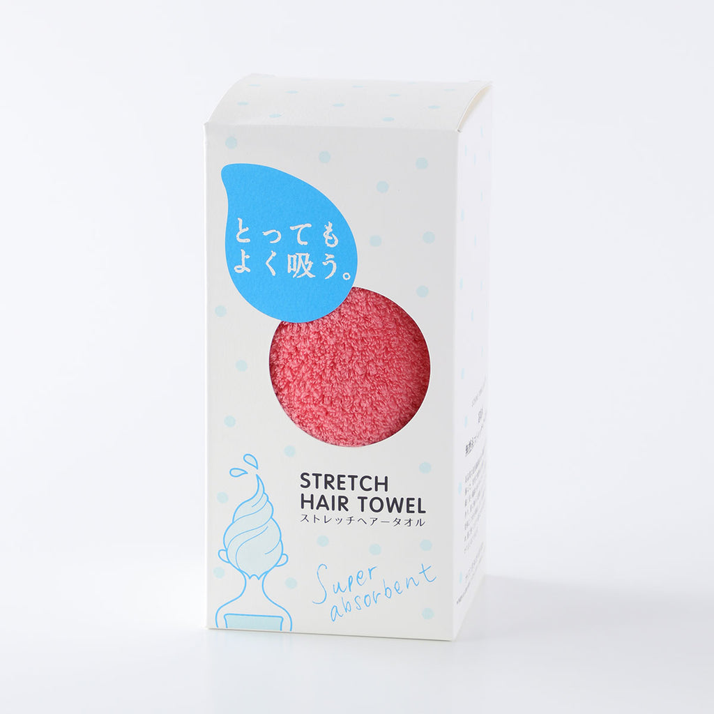 Gokufuwa hair towel in Pink