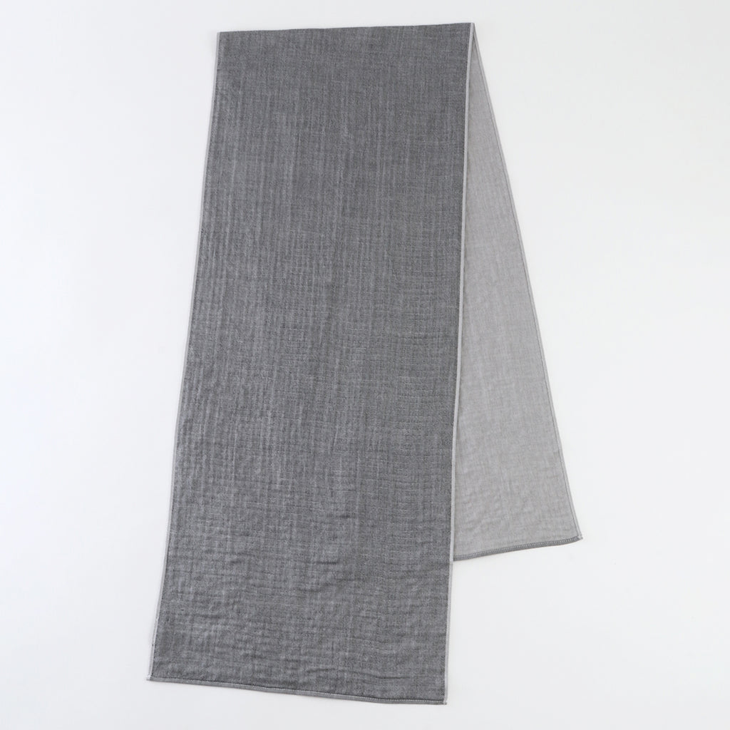 Marshmallow Gauze muffler in Grey