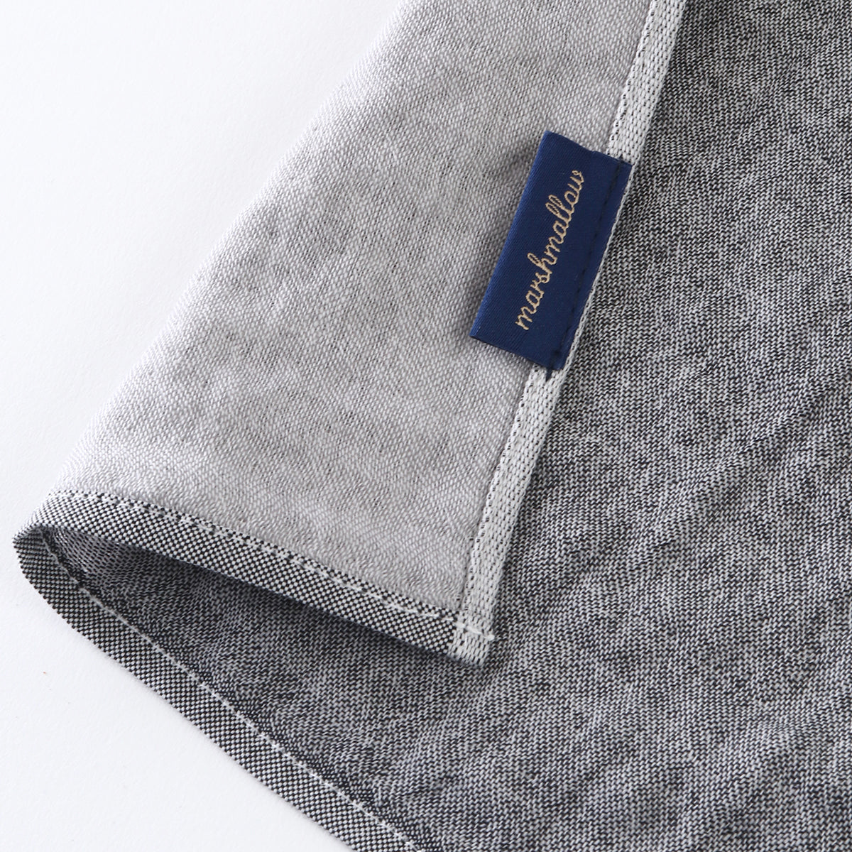 Marshmallow Gauze muffler in Grey