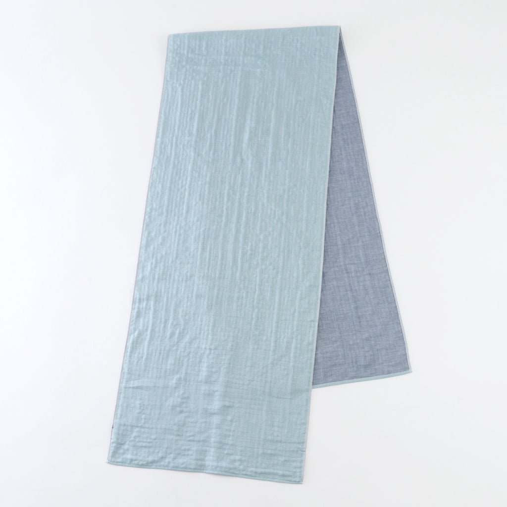 Marshmallow Gauze muffler in Green
