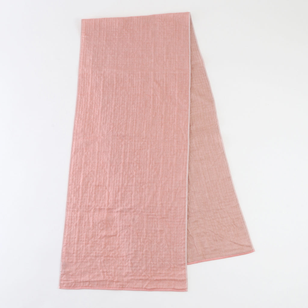 Marshmallow Gauze muffler in Orange