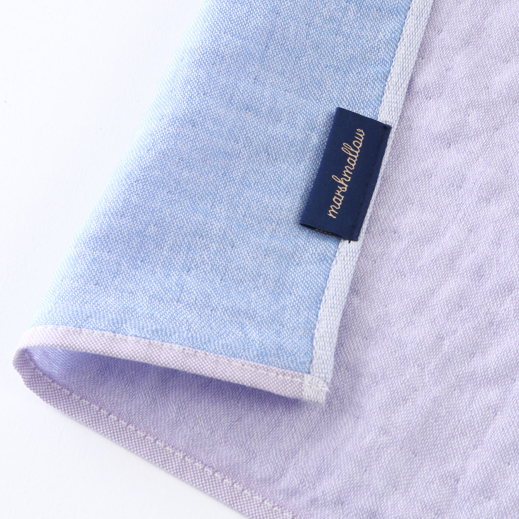 Marshmallow Gauze muffler in Violet