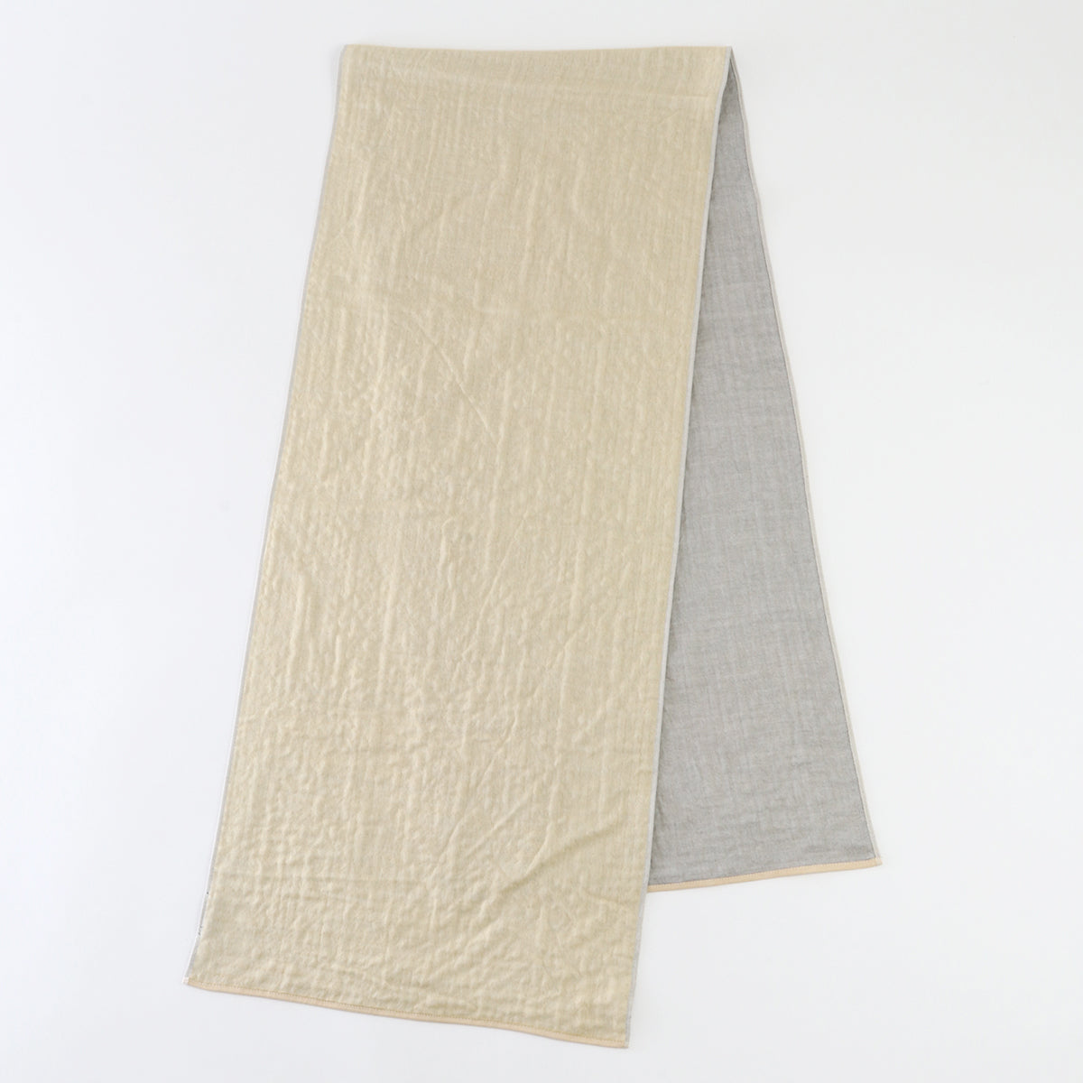 Marshmallow Gauze muffler in Yellow