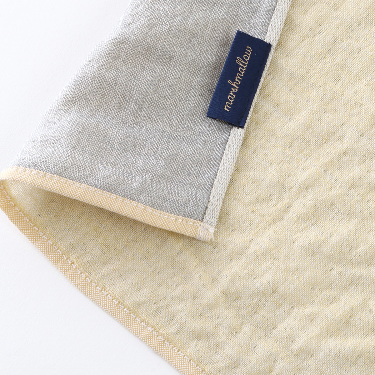 Marshmallow Gauze muffler in Yellow