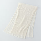 Crepe Gauze muffler in Ivory