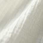 Crepe Gauze muffler in Ivory