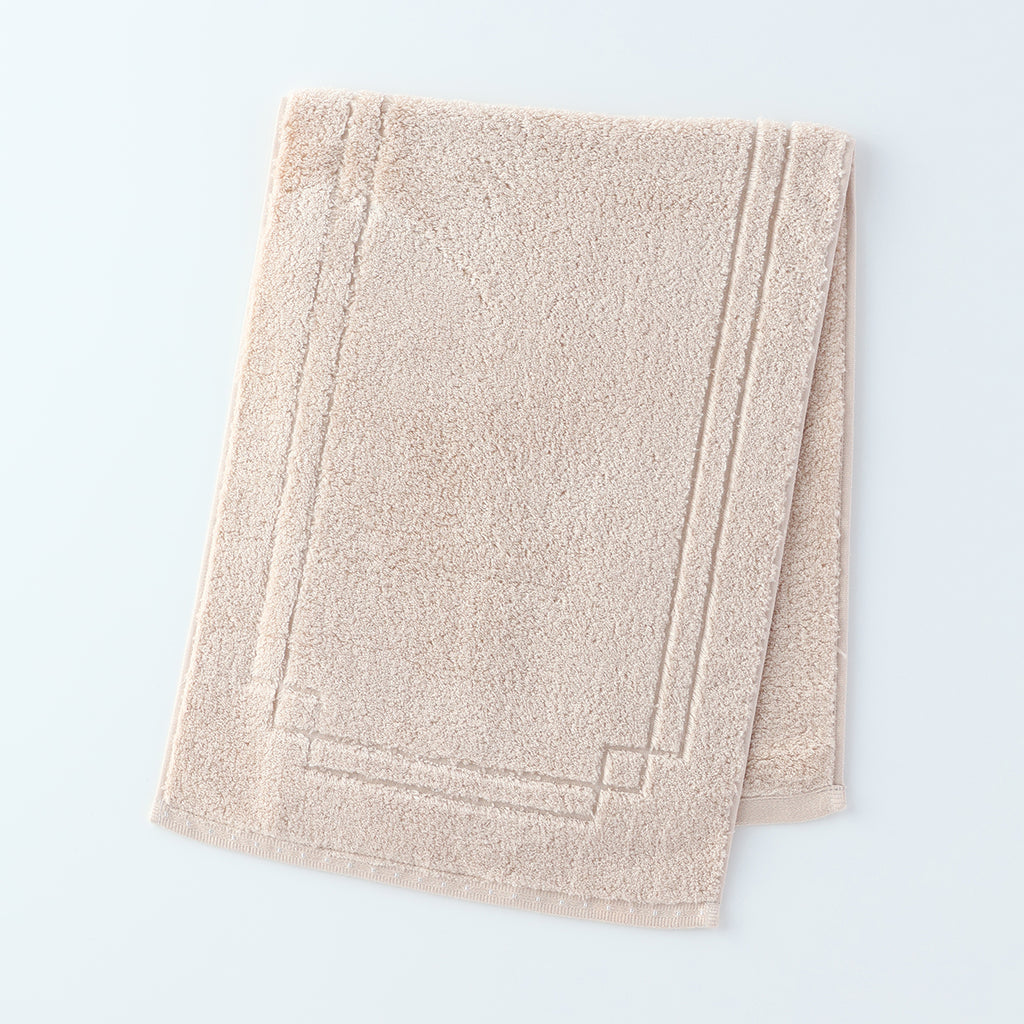 Sea Island Cotton Excellence face towel in Beige