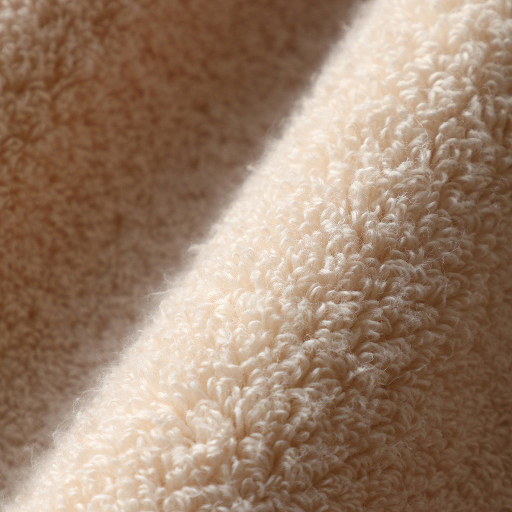 Sea Island Cotton Excellence face towel in Beige