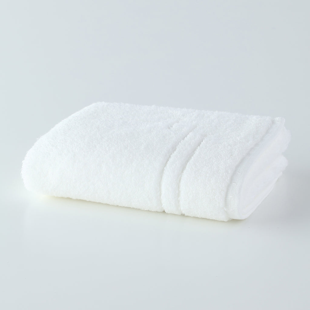 Sea Island Cotton Excellence face towel in White