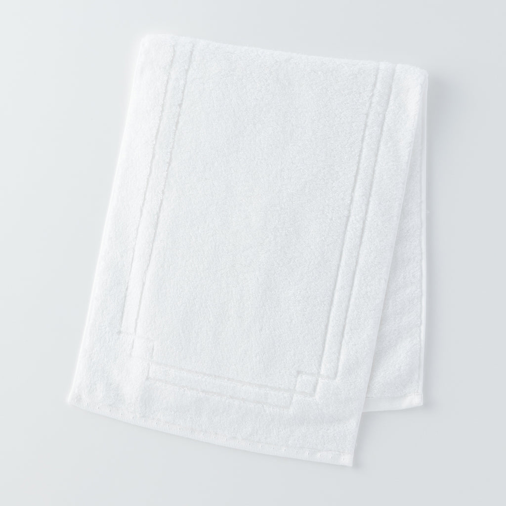 Sea Island Cotton Excellence face towel in White