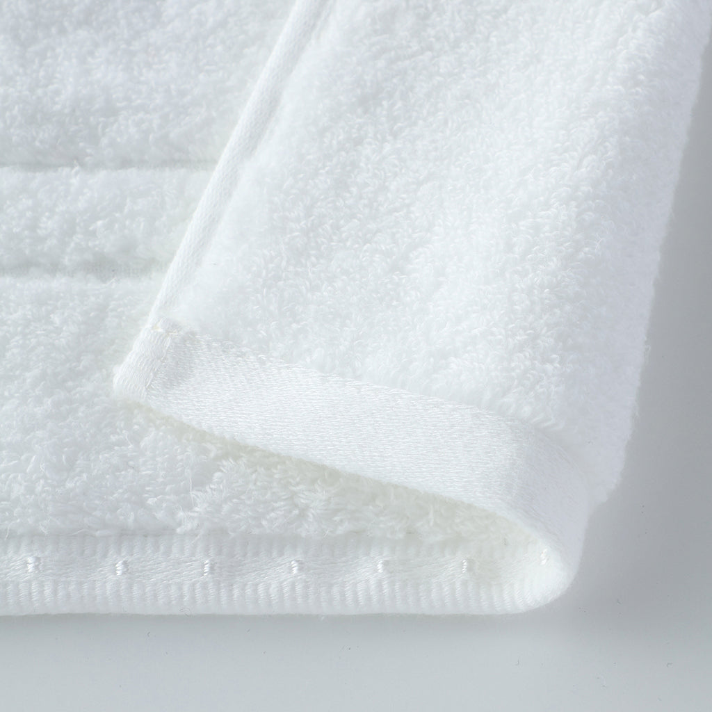 Sea Island Cotton Excellence face towel in White