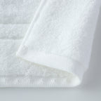 Sea Island Cotton Excellence face towel in White