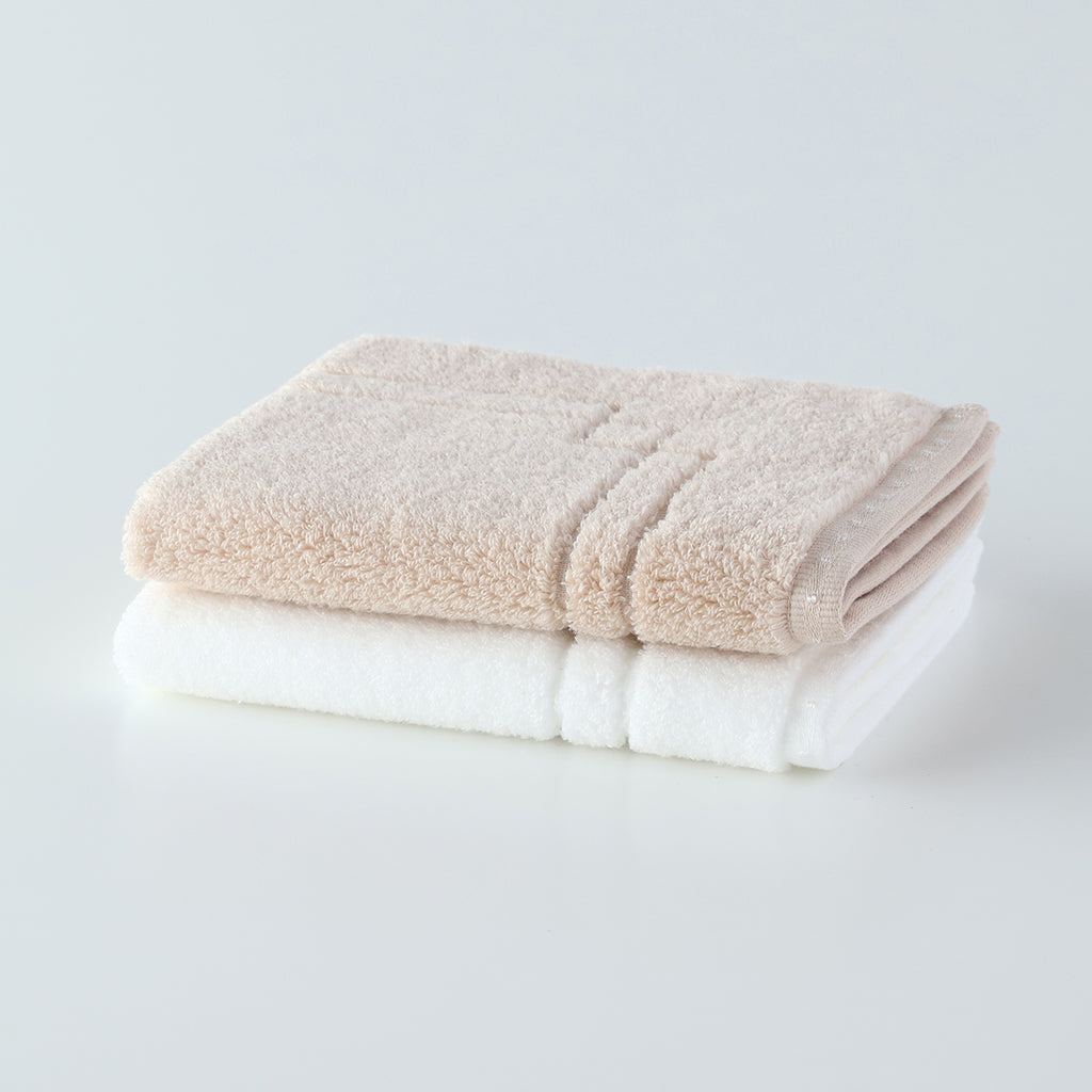 Sea Island Cotton Excellence guest towel in Beige