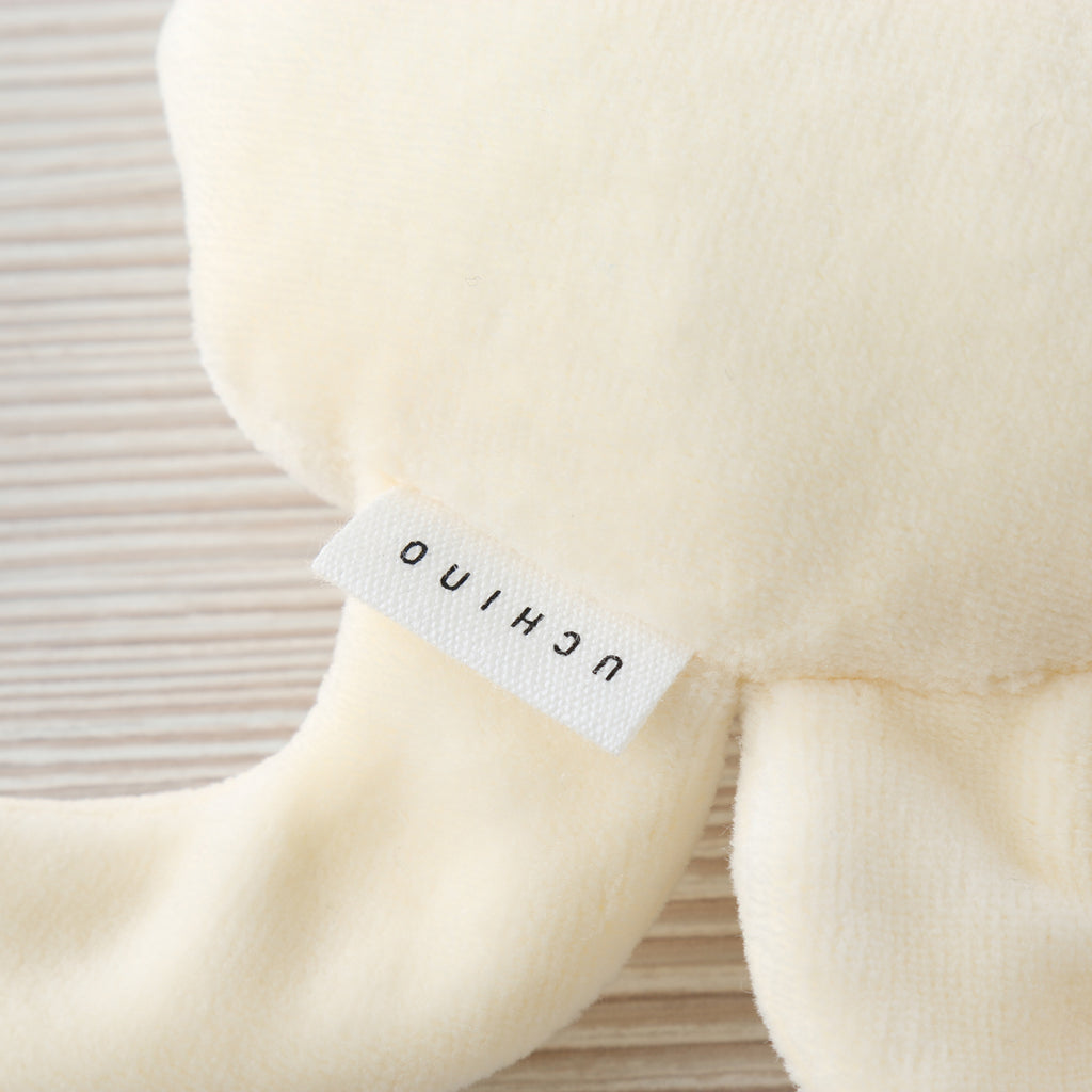 Uchino baby bunny plush toy in Yellow
