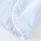 Airy Touch fluffy baby bib in Blue