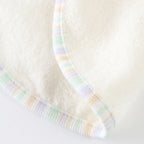 Airy Touch fluffy baby bib in Ivory