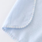 Airy Touch fluffy hooded baby bath towel in Blue