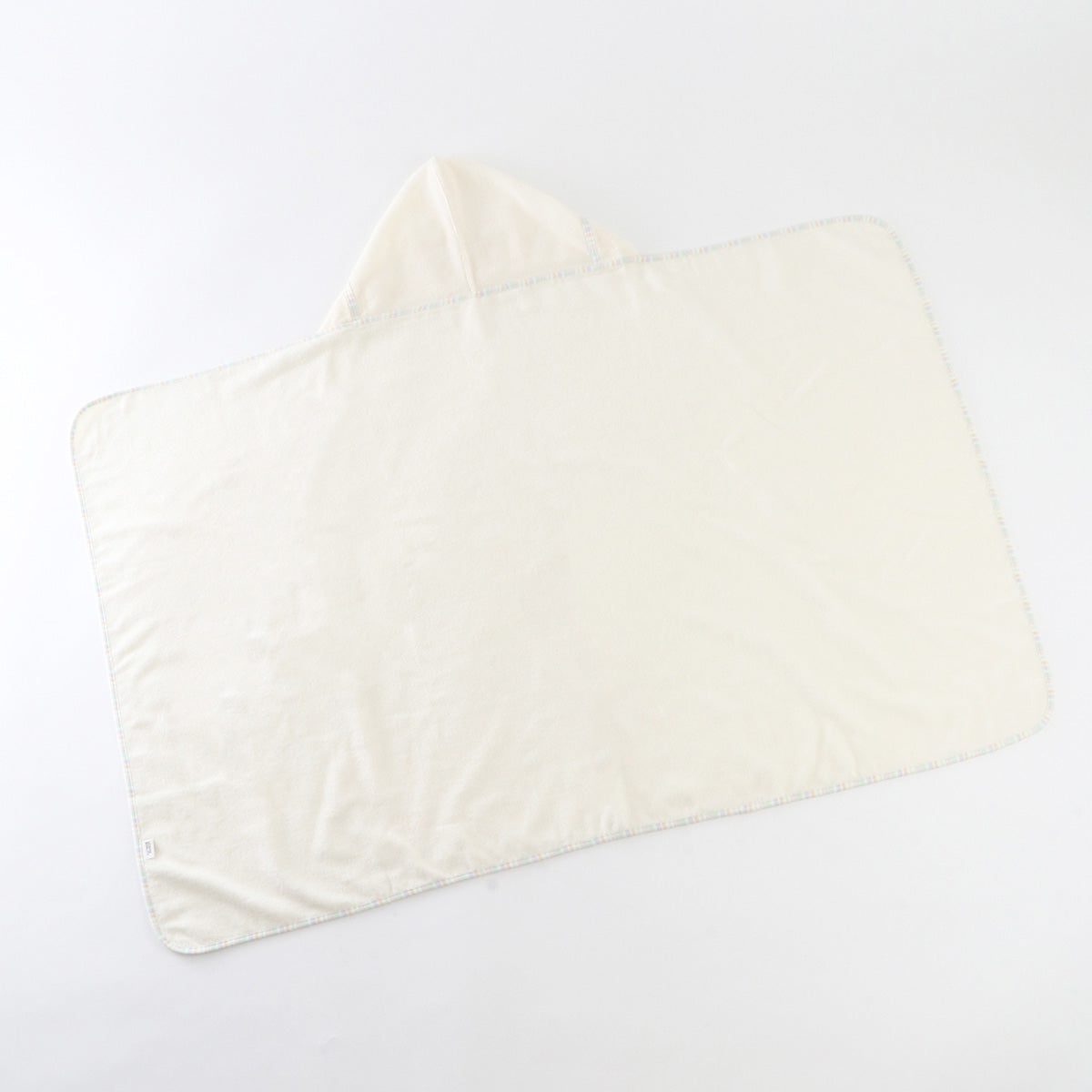 Airy Touch fluffy hooded baby bath towel in Ivory