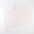 Airy Touch fluffy hooded baby bath towel in Pink