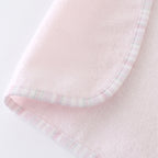 Airy Touch fluffy hooded baby bath towel in Pink