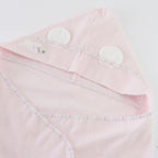 Airy Touch fluffy hooded baby bath towel in Pink