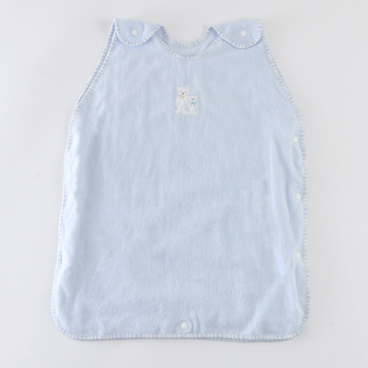 Airy Touch fluffy baby sleeper in Blue
