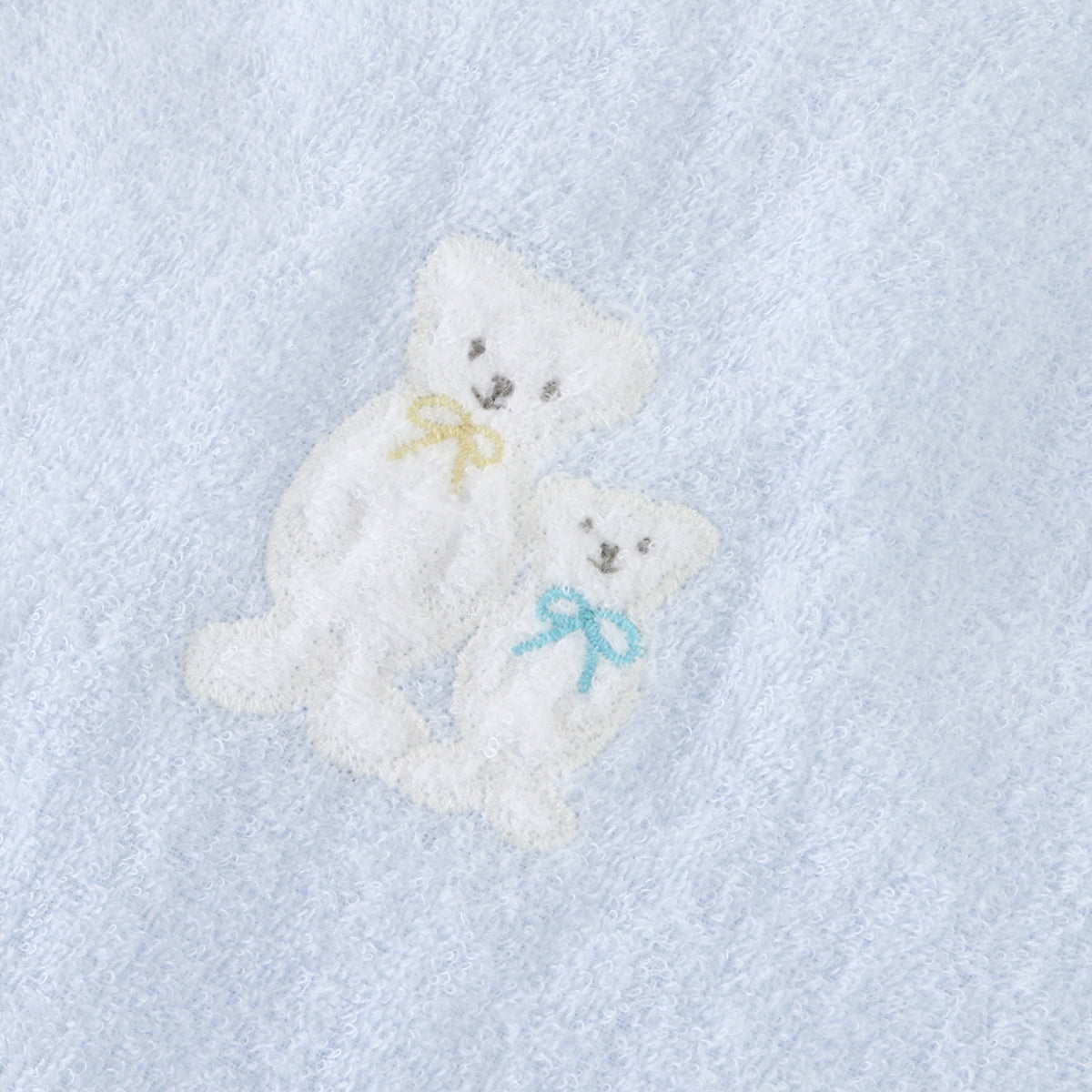 Airy Touch fluffy baby sleeper in Blue