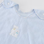 Airy Touch fluffy baby sleeper in Blue