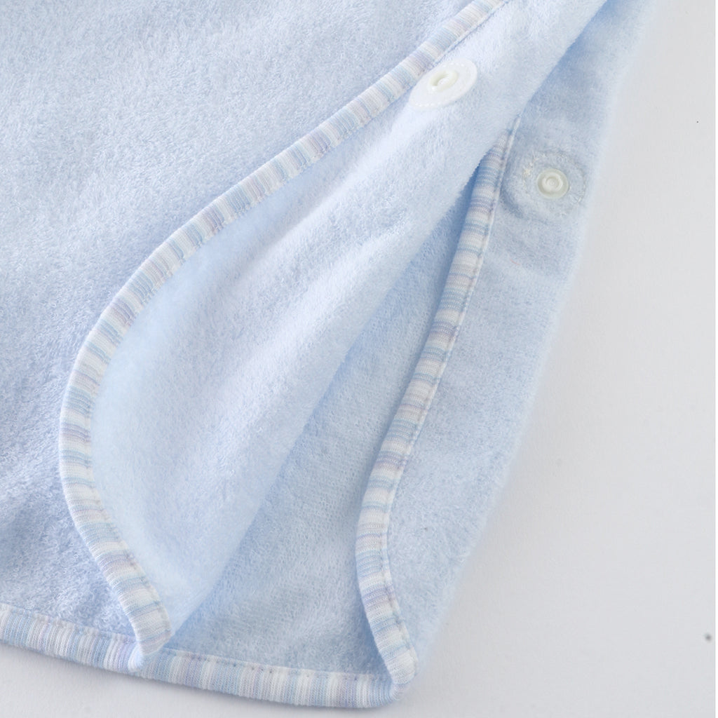 Airy Touch fluffy baby sleeper in Blue