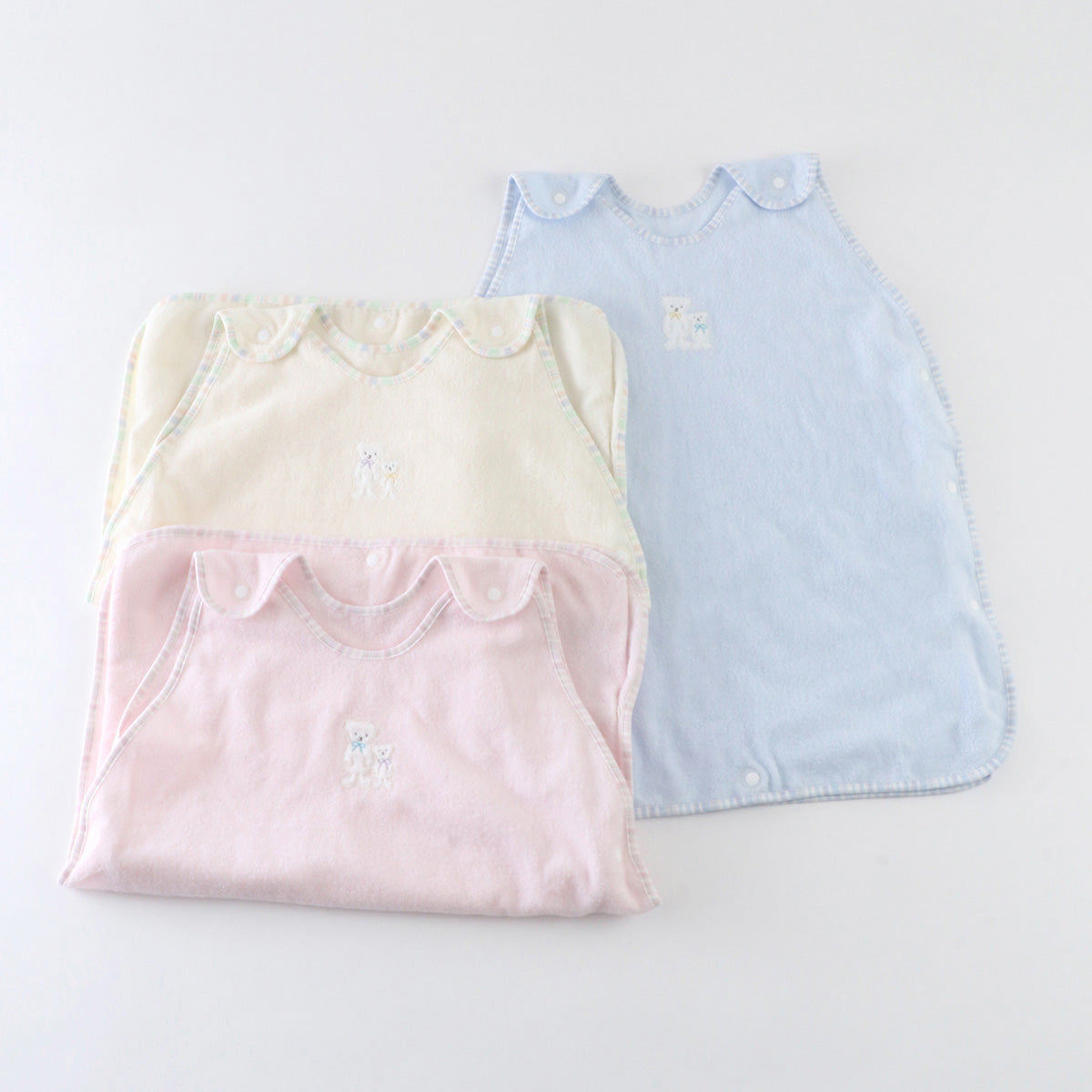 Airy Touch fluffy baby sleeper in Blue