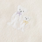 Airy Touch fluffy baby sleeper in Ivory