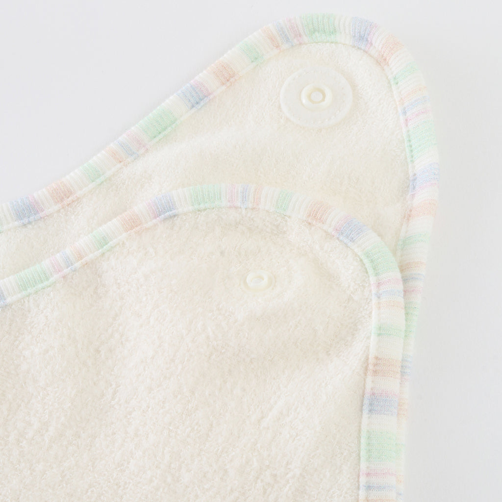 Airy Touch fluffy baby sleeper in Ivory