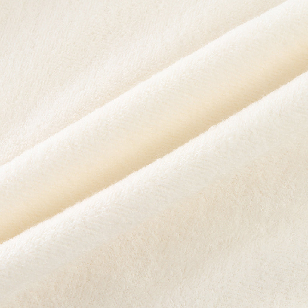 Airy Touch fluffy baby sleeper in Ivory