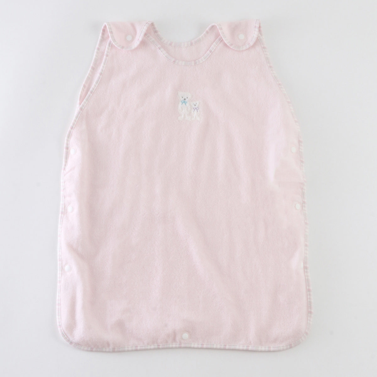 Airy Touch fluffy baby sleeper in Pink
